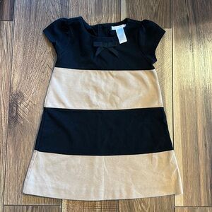 Janie and Jack Black/Brown Dress